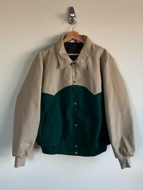 WestArk Vintage Western Style Cowboy Work Canvas Quilted Lined Jacket  Size XL